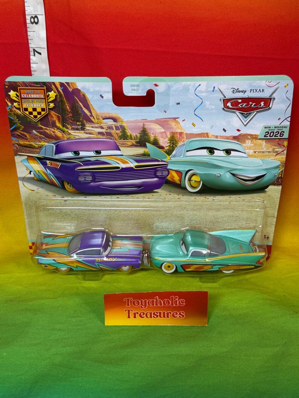 Disney Pixar Cars Ramone & Flo Race to Celebrate 20th Anniversary 2 Pack
